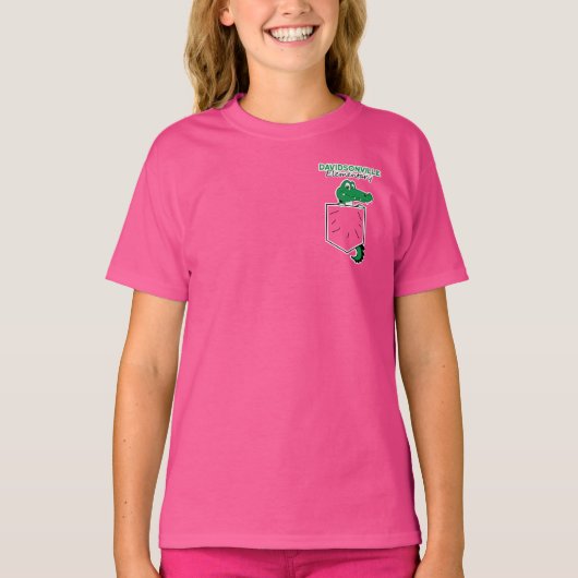 DES - Gator Gear Kinder Girls Shirt (Voorkant)