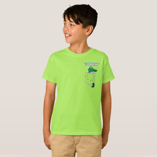 DES - Gator Gear Pocket Gator T-shirt (Voorkant volledig)