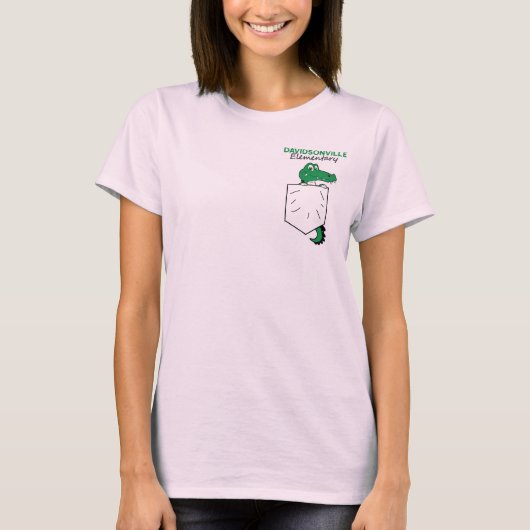 DES - Gator Gear Pocket Gator T-Shirt (Voorkant)