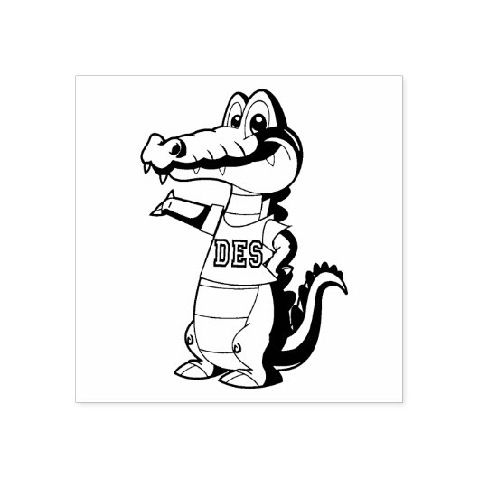 DES - Gator Gear Stamp Rubberstempel (Afrduk)