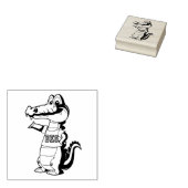 DES - Gator Gear Stamp Rubberstempel (Gestempeld)