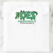 DES - Gator Gear Sticker - Nieuw! (Tas)
