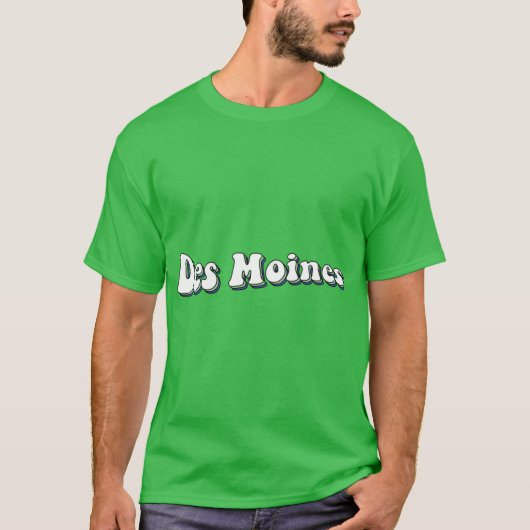Des Moines 2 T-shirt (Voorkant)