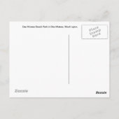 Des Moines Beach Park (tide out) Briefkaart (Achterkant)