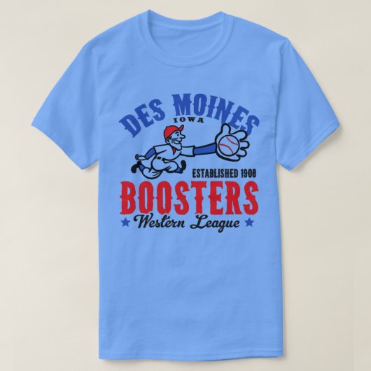 Des Moines Boosters T-shirt (Design voorkant)