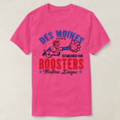 Des Moines Boosters T-shirt (Design voorkant)