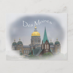 Des Moines Capitol Briefkaart