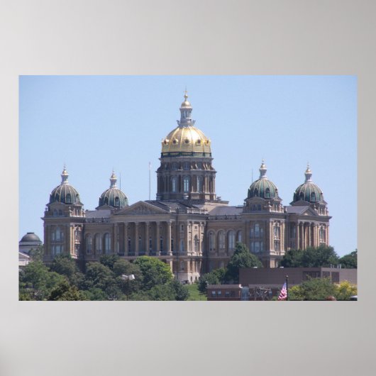 Des Moines Capitol Poster (Voorkant)