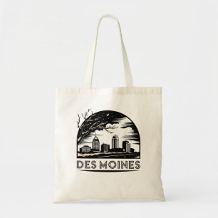 Des Moines City Iowa Verenigde Staten Tote Bag