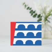 Des Moines city vlag Briefkaart (Staand voorkant)