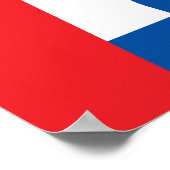 Des Moines city vlag Poster (Hoek)