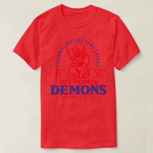 Des Moines Demons T-shirt (Design voorkant)