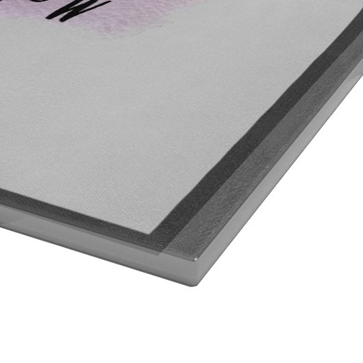 Des Moines IA City Skyline Lengte- en breedtegraad Snijplank (Hoek)