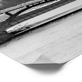 Des Moines in B&W Poster (Hoek)