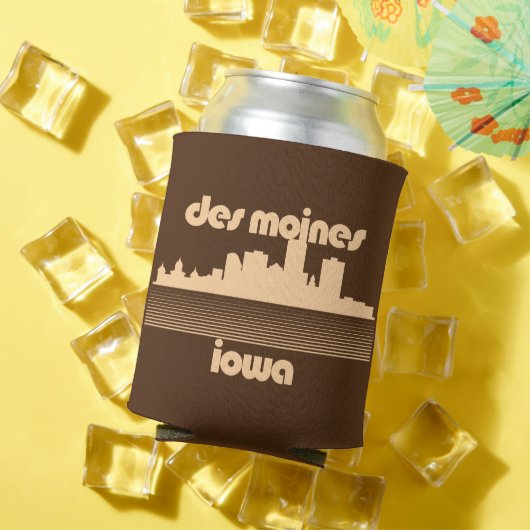 Des Moines, Iowa Blikjeskoeler (Insitu Zomer)