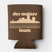 Des Moines, Iowa Blikjeskoeler (Achterkant)