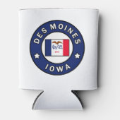 Des Moines Iowa Blikjeskoeler (Voorkant)