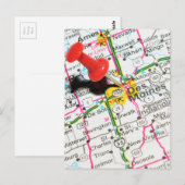 Des Moines, Iowa Briefkaart (Voorkant / Achterkant)