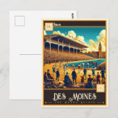 Des Moines, Iowa |  Briefkaart (Voorkant / Achterkant)