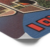 Des Moines, Iowa (Capital Building) Poster (Hoek)