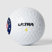 Des Moines Iowa Golfballen (Logo)