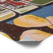 Des Moines, Iowa - Grote letterscènes 2 Poster (Hoek)