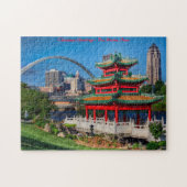Des Moines Iowa.kerstgroeten Legpuzzel (Horizontaal)