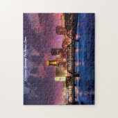 Des Moines Iowa.kerstgroeten Legpuzzel (Verticaal)