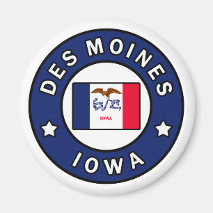 Des Moines Iowa Magneet