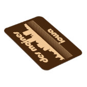 Des Moines, Iowa Magneet (Rechterzijde)