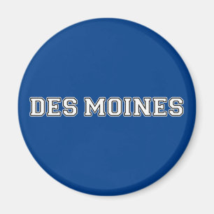 Des Moines Iowa Magneet