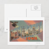 Des Moines, Iowa (Moose Head) Briefkaart (Voorkant / Achterkant)