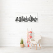 Des Moines Iowa Skyline BW Spandoek (Insitu)