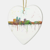 DES MOINES IOWA SKYLINE KERAMISCH ORNAMENT (Links)
