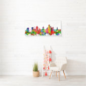 Des Moines Iowa Skyline Spandoek (Insitu)