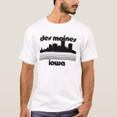 Des Moines, Iowa T-shirt (Voorkant)