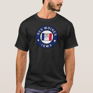 Des Moines Iowa T-shirt