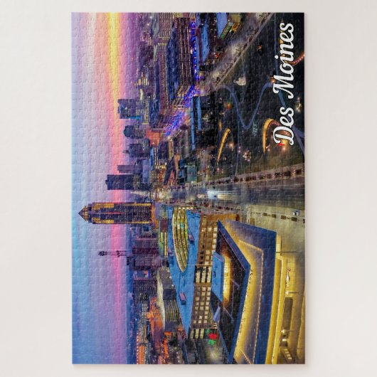 Des Moines, Iowa, Verenigde Staten Legpuzzel (Verticaal)