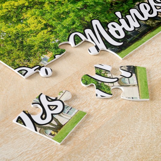 Des Moines, Iowa, Verenigde Staten Legpuzzel (Zijkant)