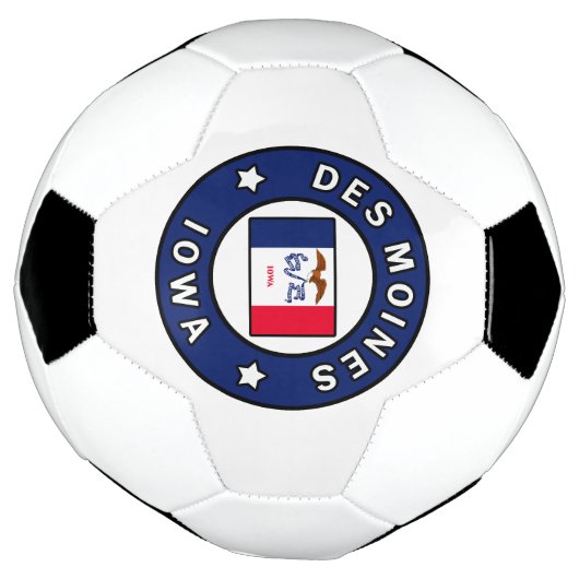 Des Moines Iowa Voetbal (Gedraaid)