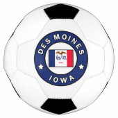 Des Moines Iowa Voetbal (Voorkant)