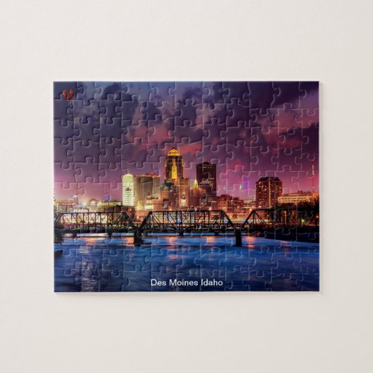 Des Moines Iwoa Legpuzzel (Horizontaal)