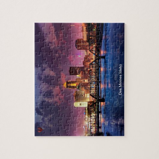 Des Moines Iwoa Legpuzzel (Verticaal)
