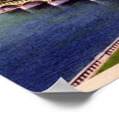 Des Moines River Des Moines, Iowa Poster (Hoek)