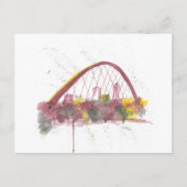 Des Moines Skyline Briefkaart (Voorkant)