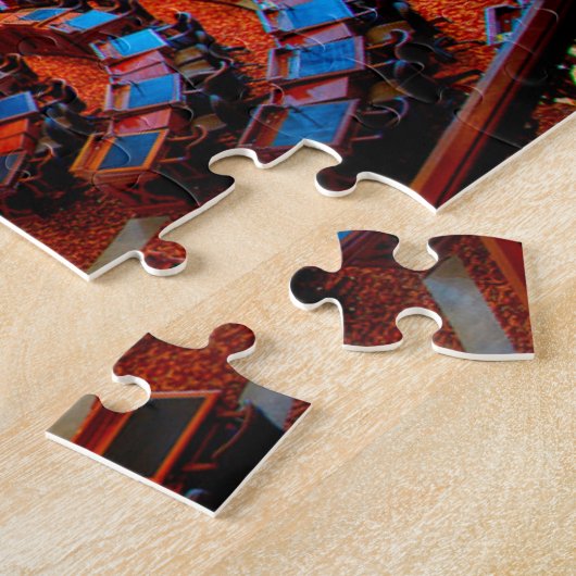 Des Moines State Capitol. kerstcadeautjes Legpuzzel (Zijkant)