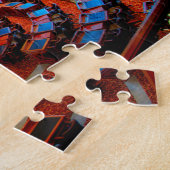 Des Moines State Capitol. Kerstgroeten Legpuzzel (Zijkant)
