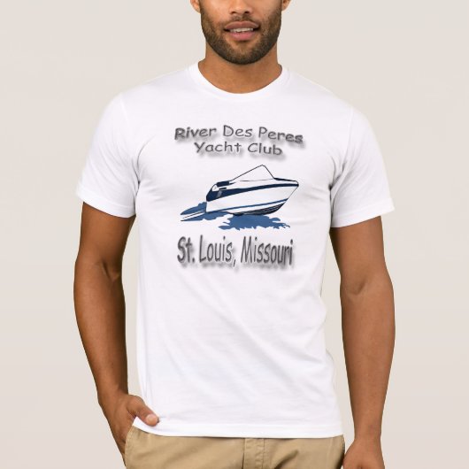 Des Peres Yacht Club T-Shirt (Voorkant)