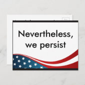 Desalniettemin blijven wij briefkaart (Voorkant / Achterkant)