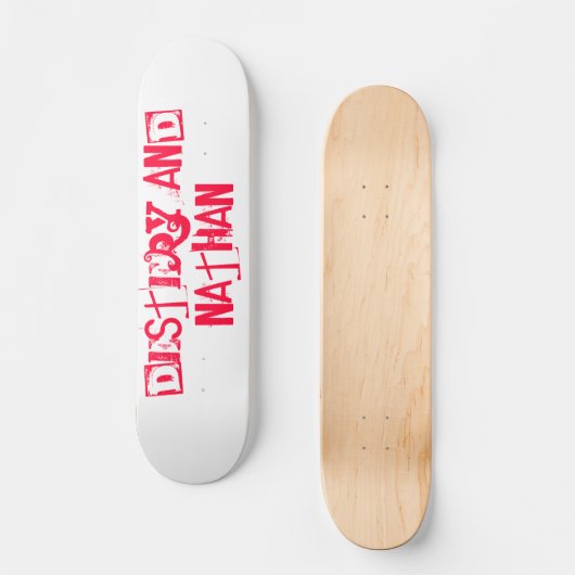 DesandNate Skateboard (Voorkant)